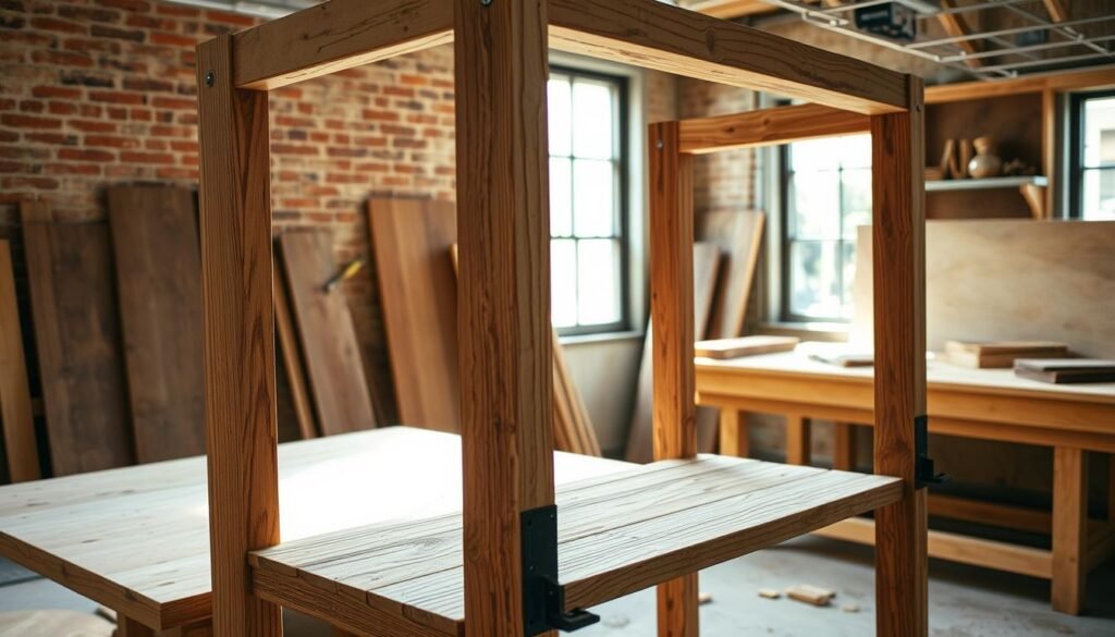 rustic bookshelf frame assembly rustic bookshelf frame assembly