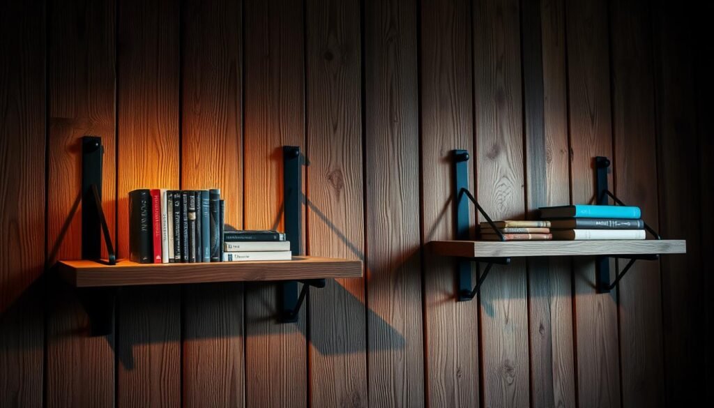 rustic floating shelves installation rustic floating shelves installation