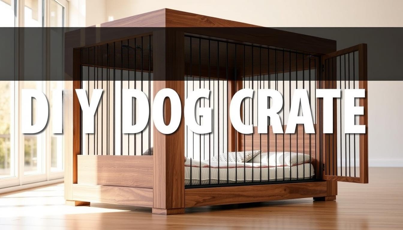 DIY Functional Dog Crate - Step-by-step guide to build a safe and cozy home for your dog