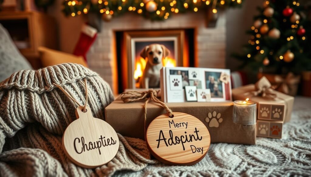 rescue dog first christmas gift