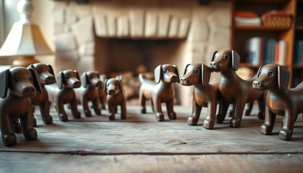 toy wooden dog