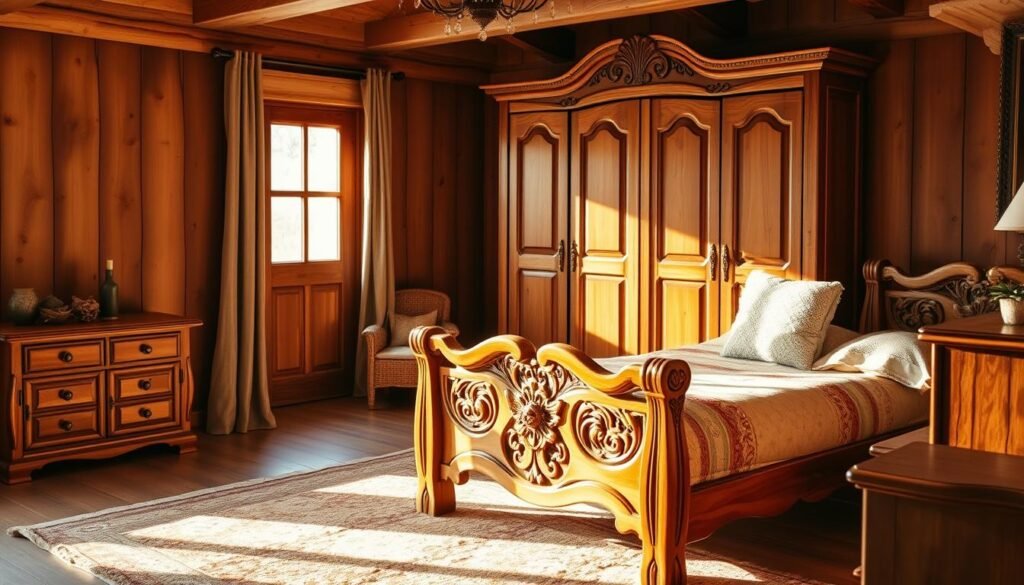 woodworking bedroom